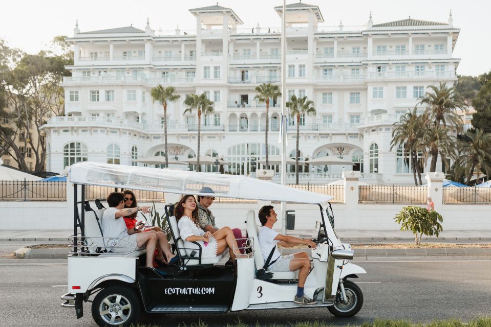 Malaga: Private City Tour by Eco Tuk Tuk - What “private” really means in a tuk tuk city tour