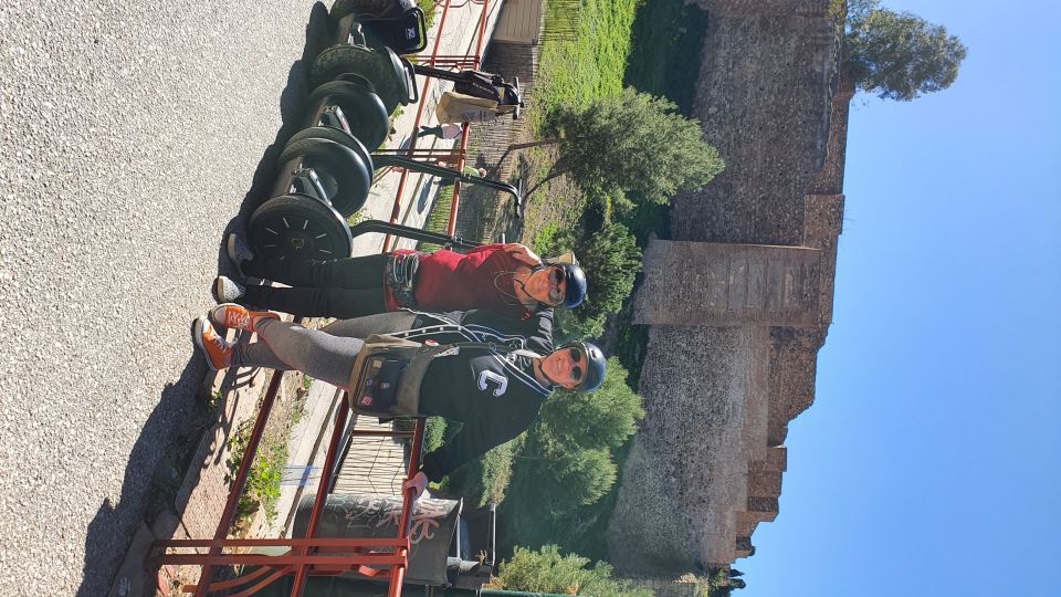 Malaga segway: Panoramic tour of Gibralfaro - Getting the Segway routine down before you head uphill