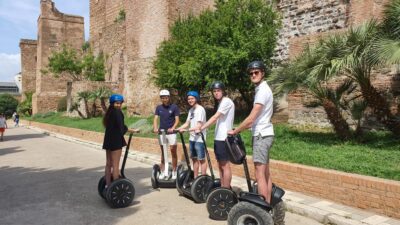 Malaga segway: Panoramic tour of Gibralfaro - Meeting at QQ Bikes (and finding the right spot quickly)
