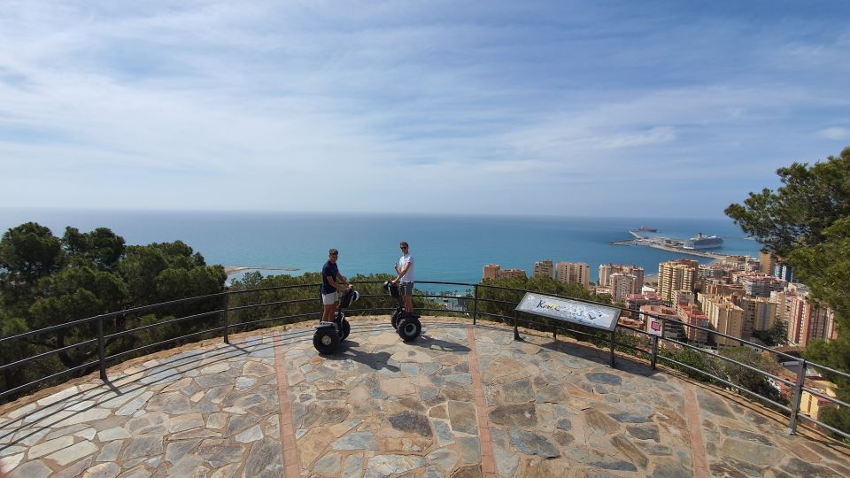 Malaga segway: Panoramic tour of Gibralfaro - Castillo de Gibralfaro: the climb, the stops, and the big views