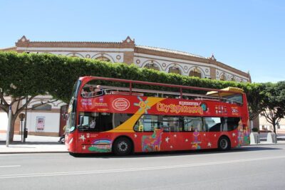 Malaga Shore Excursion: City Sightseeing Malaga Hop-On Hop-Off Bus Tour - Green Route: the Botanical Gardens without bus audio