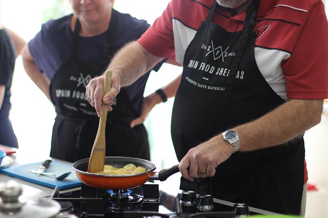 Malaga Tapas Cooking Class - The modern kitchen in Malaga’s SOHO art district