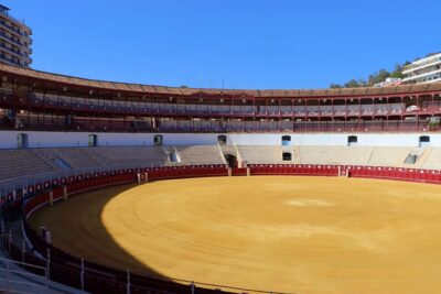 Malaga: Tour of Malagueta Bullring & Immersive Exhibition - Finding the bullring entrance and getting your audioguide