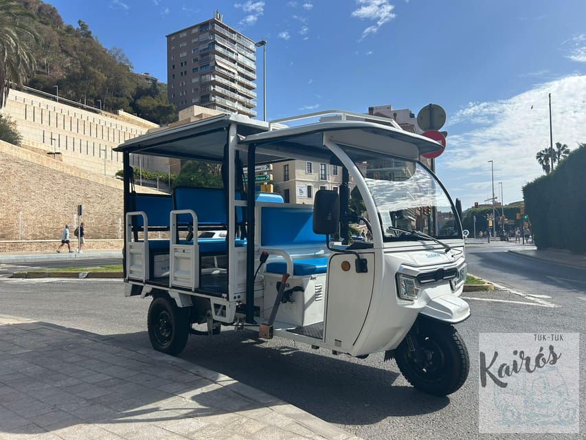Malaga: Tuk tuk tour - Electric tuk-tuks in Málaga: fast, easy, and genuinely different