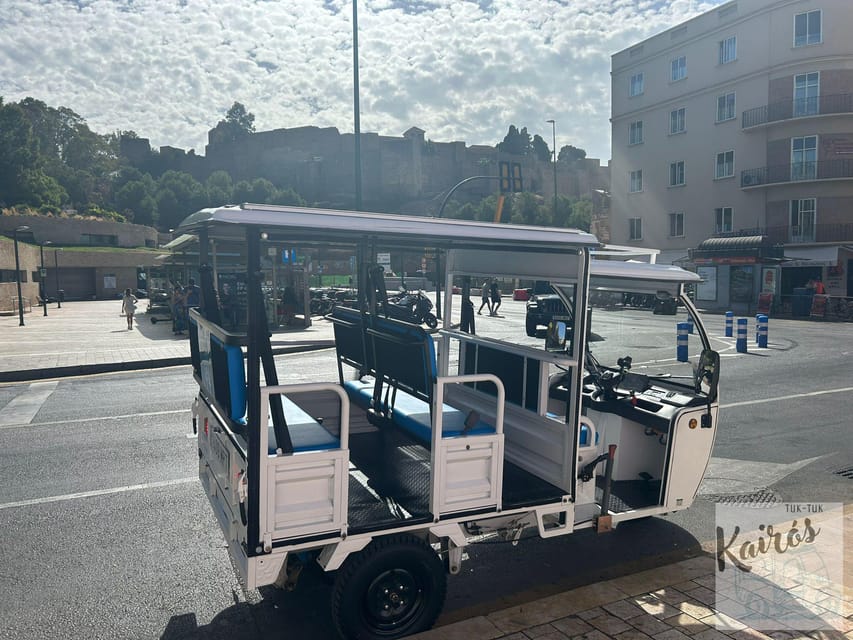 Malaga: Tuk tuk tour - Comfort and weather: open-air doesn’t mean cold surprises