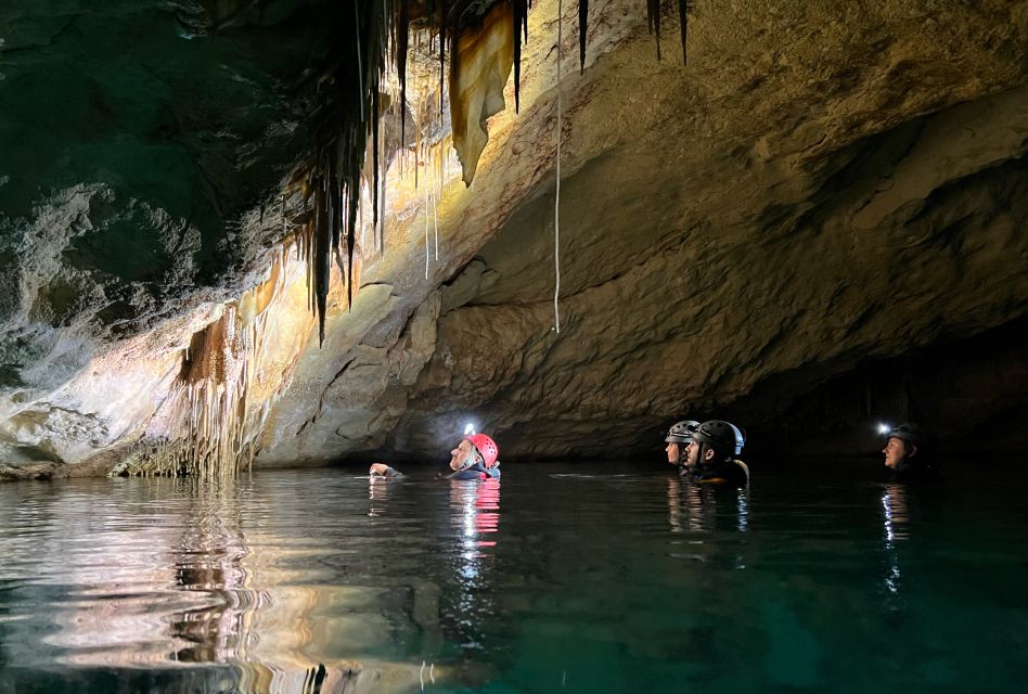 Mallorca: Aquatic Cave Exploration Guided Tour - Second snorkeling + a short break before the hike out