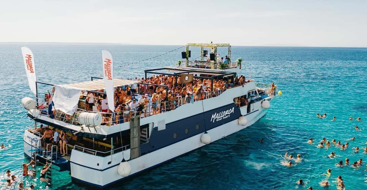 Mallorca: Boat Party with Live DJs, Lunch, & Nightclub Entry - FAQ