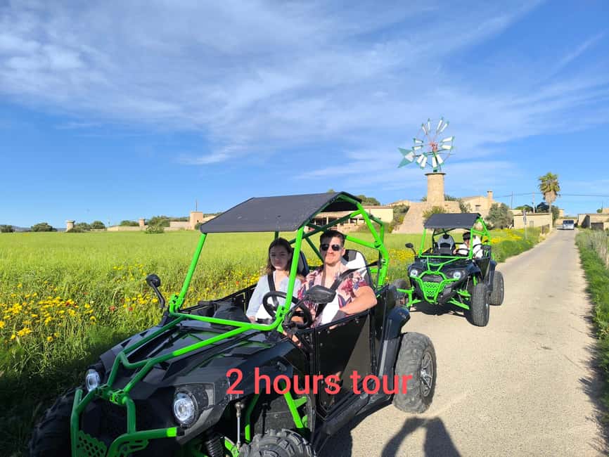 Mallorca: Buggy Tour Adventure with Cove Swimming - The Llucmajor sightseeing stop: local streets before the countryside roads