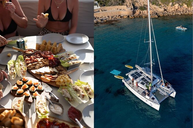 Mallorca Catamaran Tour with Tapas - small group - - Getting to the boat and reading the timing