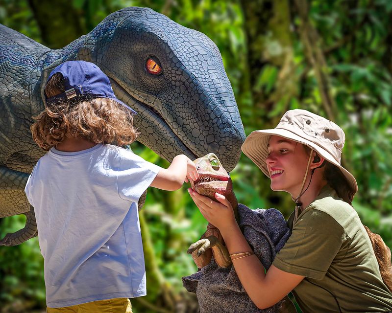 Mallorca: Dinosaurland and Caves of Hams Combined Ticket - Live show, Explorer Zone, and mini-dig activities