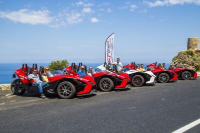 Mallorca: Formula Car Tour - Driving the route: Paguera to Palma and out toward Port Andratx