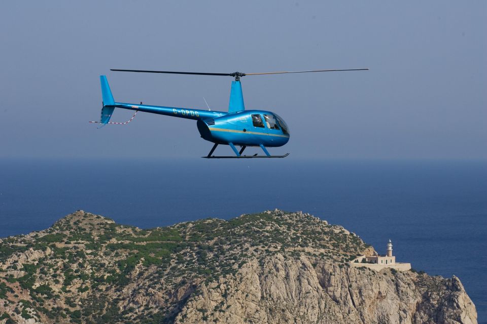 Mallorca: Scenic Helicopter Tour Experience - Route-by-route: what you actually see over Palma, Tramuntana, and Sa Calobra