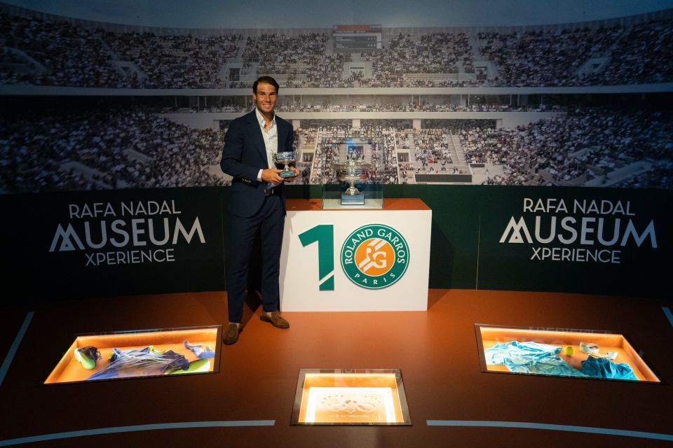 Manacor: Rafa Nadal Exhibition Entry Ticket - Interactive tennis history: how the short format keeps moving