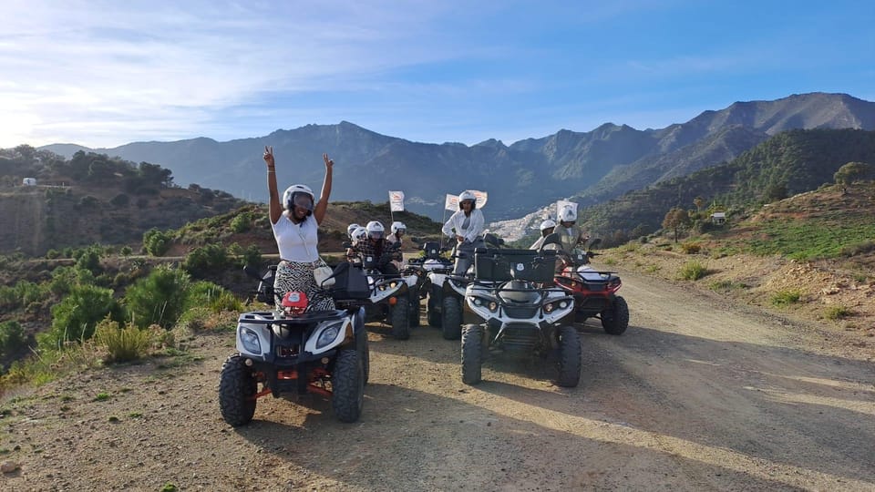 Marbella: Costa del Sol Shared Quad Tour - Panoramic Viewpoints Over the Costa del Sol, Gibraltar, and Africa