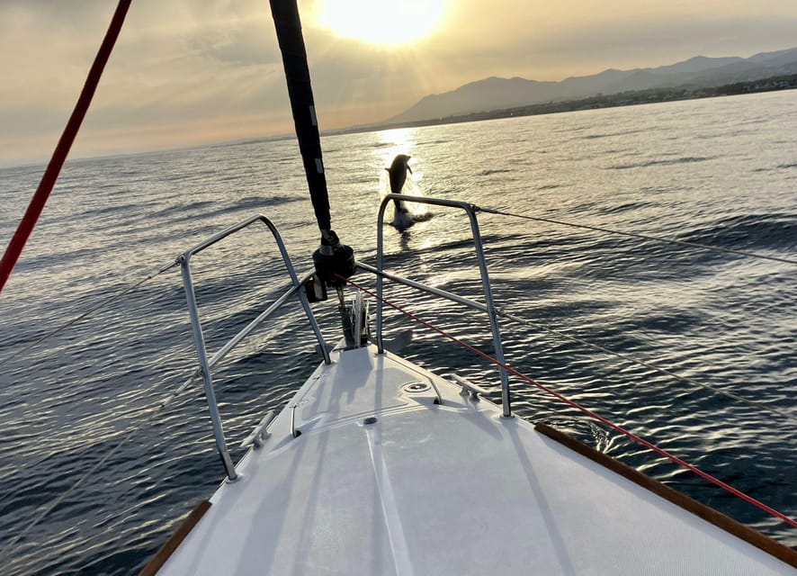 Marbella: Dolphin-Watching Sailboat Trip with Drinks, Snacks - Crew Style: Captain Miguel, Oxana, and the Easygoing Feel