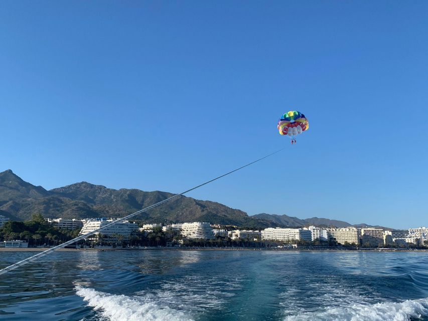 Marbella from the heights: Parasailing - Key things to know before you fly