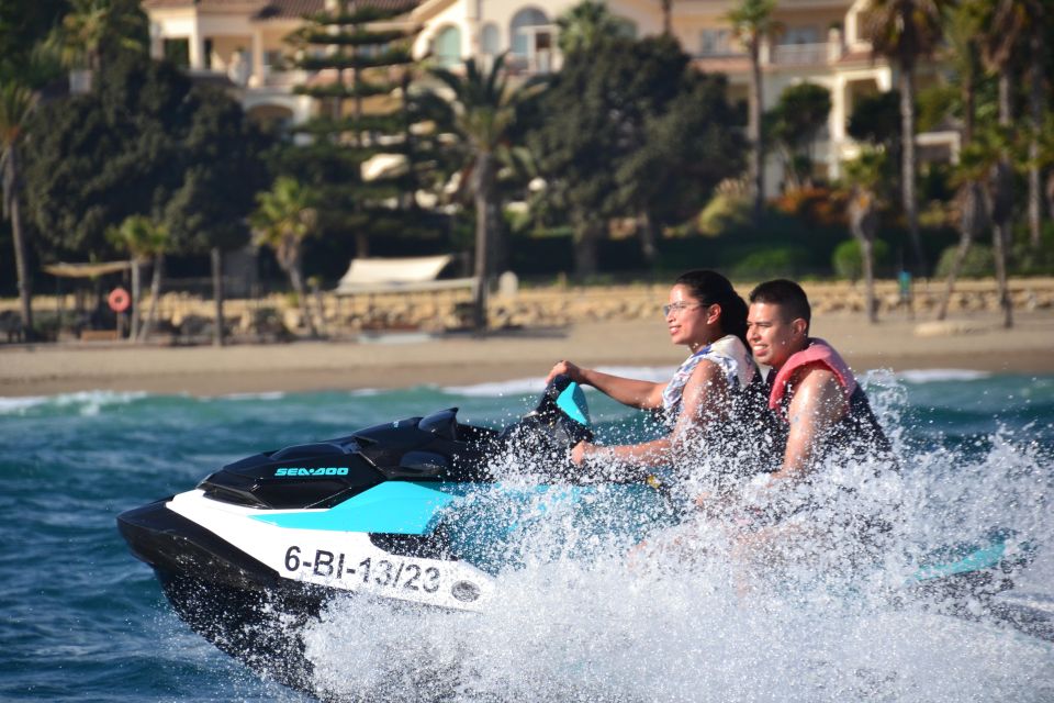 Marbella: Jet Ski at the Golden Mile - What Actually Happens Before You Ride (Safety, Life Jacket, and Monitoring)