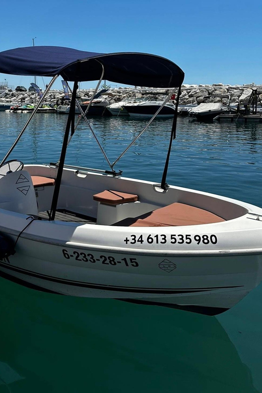 Marbella: Puerto Banús Boat Rental with No License Needed - Marine life without the hype: dolphins and what to watch for