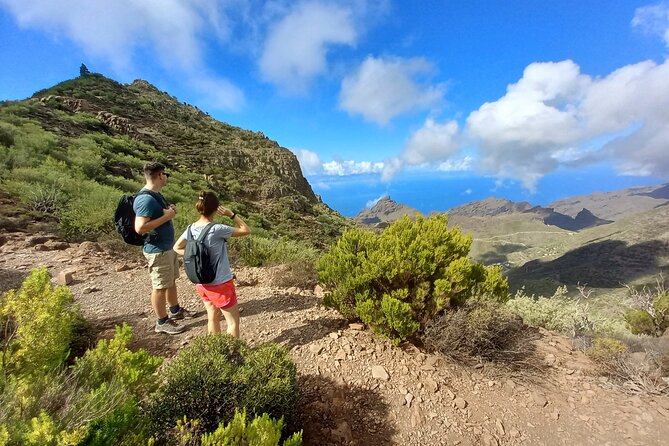 Masca from above - How Andy (and Helen) turn trail walks into a mini lesson