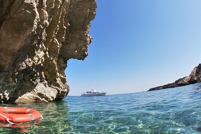 Meet the Sea: Family Boat trip to Conillera island - Paddle Surfing and Swimming Time: Adult-Friendly Water Play
