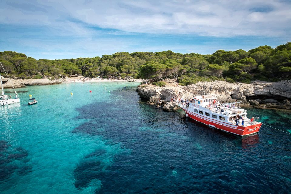 Menorca: Full-Day Boat Tour with Paella Lunch - Son Saura: the second swim break with a slower, calmer feel