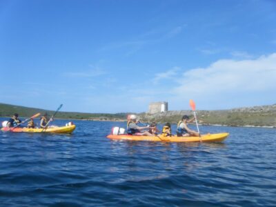 Menorca: Half-Day Kayak Excursion in Fornells - Entering Menorca’s coastline by kayak, not by car