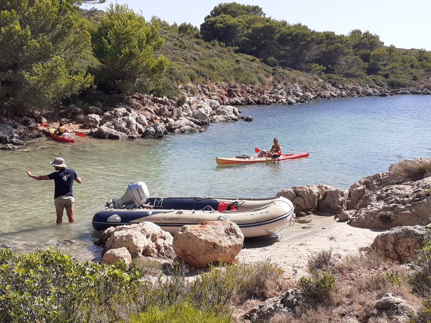Menorca: Half-Day Kayak Excursion in Fornells - The beach and cove moments that make the time feel longer