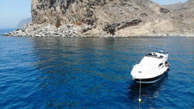 Mogan: Dolphin Watching Boat Trip with Swim Stop - Keeper Uno yacht: comfort, group size, and the deck advantage