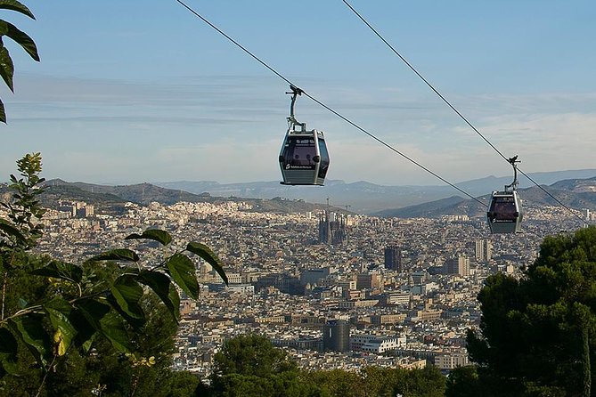 Montjuïc Cable Car & Magic Fountain Barcelona Private Tour - Parc de Montjuïc and the tower: 360-degree views when the day cooperates