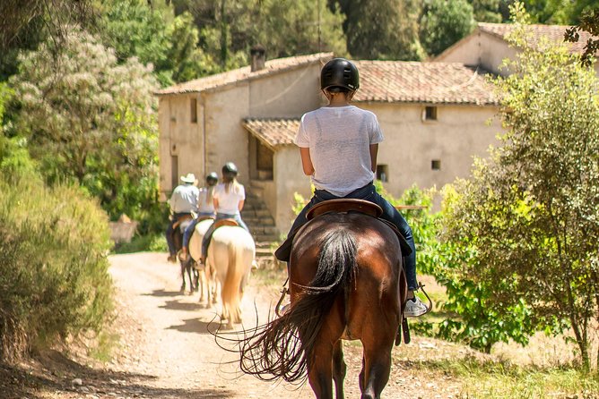 Montserrat Monastery & Horse Riding Experience from Barcelona - Horseback riding at Montserrat: safety rules and beginner setup