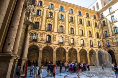Montserrat & Winery Visit Tour with Traditional Farmhouse Lunch - Royal Basilica and the Black Virgin: plan for the ticket reality