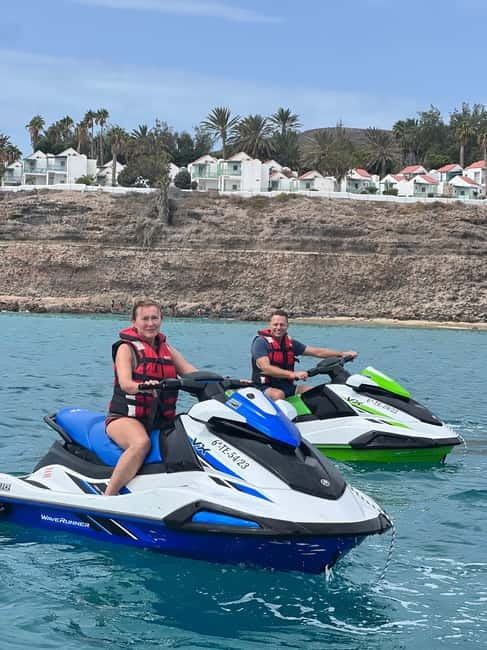 Morro Jable: Guided Jet Ski Safari (without license) - Where you’ll meet: pickup options and waiting times that matter