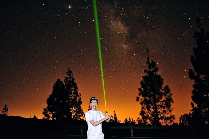 Mount Teide Stargazing with Dinner - Telescope time and laser-guided constellations: where the magic actually happens