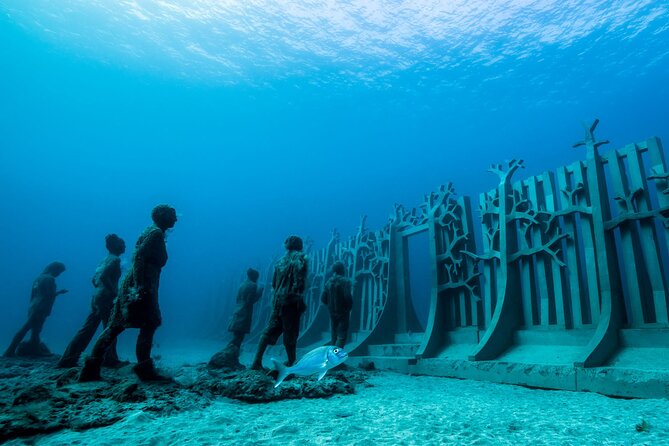 Museo Atlantico for certified divers - Scuba gear rental and travel-light strategy