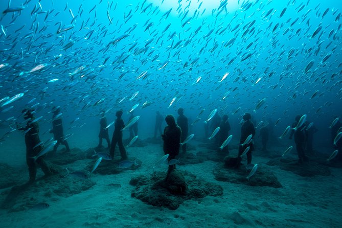 Museo Atlantico for non-certified divers - Boat transfer to the museum: part of the experience, not just transport