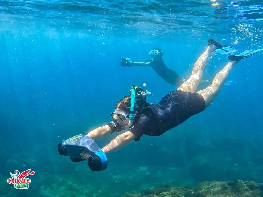 Nerja-Maro: Snorkeling & Sea Scooter Speedboat Trip - Two hours in Nerja for Maro–Cerro Gordo views and snorkeling time
