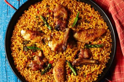 Paella Class & Bottomless Wine: Las Ramblas Views - What you cook and eat: a 4-course Barcelona night