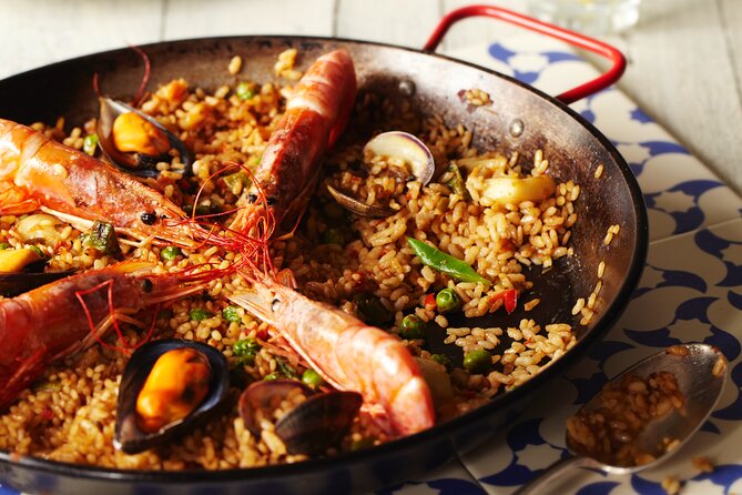 Paella Class & Bottomless Wine: Las Ramblas Views - The chefs make it personal: Juan, Sonia, Candi, Johan