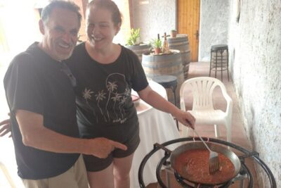 Paella Class, Winery & Bike Ride - Free Hotel Pickup from Sitges - The bike ride: easy cycling through working vineyards
