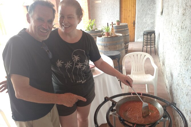 Paella Class, Winery & Bike Ride - Free Hotel Pickup from Sitges - The bike ride: easy cycling through working vineyards
