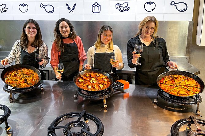 Paella Cooking Class, Wine Tasting & Central Market in Valencia - Key highlights you should care about