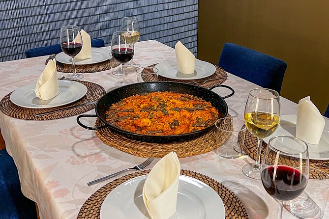 Paella Cooking Class, Wine Tasting & Central Market in Valencia - Price and value: what $84.65 buys in Valencia