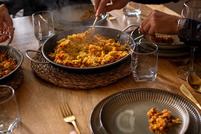 Paella Cooking Class with English Guide in Malaga - Alcohol and drinks: wine, beer, sangria, plus a regional wine pairing