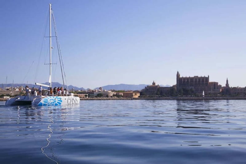 Palma de Mallorca: Deluxe Catamaran Sailing Tour with Meal - SUP, snorkeling, and the little “wait your turn” truth