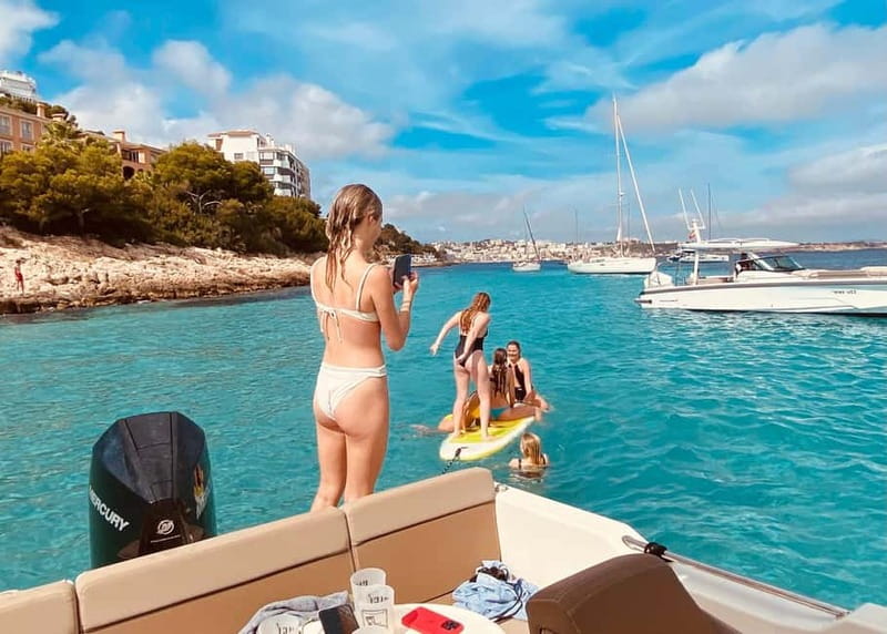 Palma de Mallorca: Private Boat Tour with Snorkel and Paddle - Cala Vinyes: Where Kayaking Time Fits Into the Day