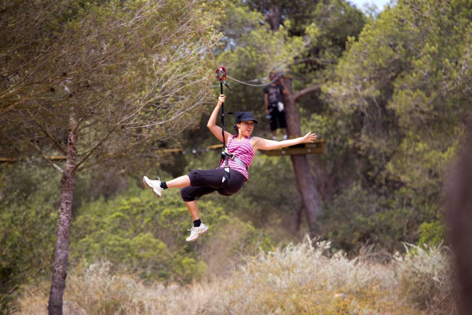 Palma: Family or Sports Course Adventure at Forestal Park - Family Course (1.10 m and Up): A Step-by-Step Treetop Day for Kids