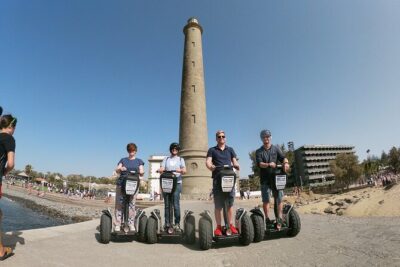 Panoramic Segway Tour - Reserva Natural Especial de Las Dunas de Maspalomas: dune views with bird life
