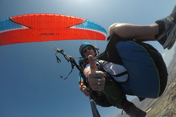 Paragliding Tandem Flight over Costa Adeje with FREE pick up!!! - Motion Sickness: Usually Fine, But Take Control If You’re Sensitive