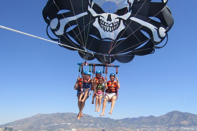 Parasailing in Fuengirola - The Highest Flights on the Costa - Getting Kitted Out: Harness, Life Jacket, and a Real Safety Briefing