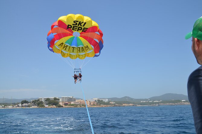 Parasailing in Ibiza with HD Video Option - Included extras: water, soft drinks, music, and photos